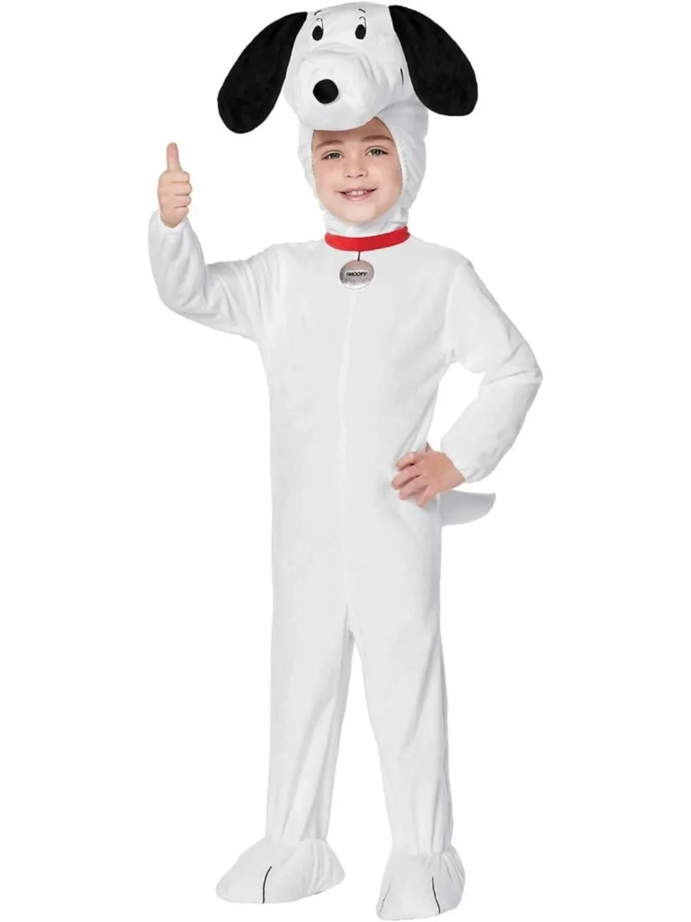 Adorable Toddler Snoopy Jumpsuit Costume - Official Peanuts Halloween Outfit